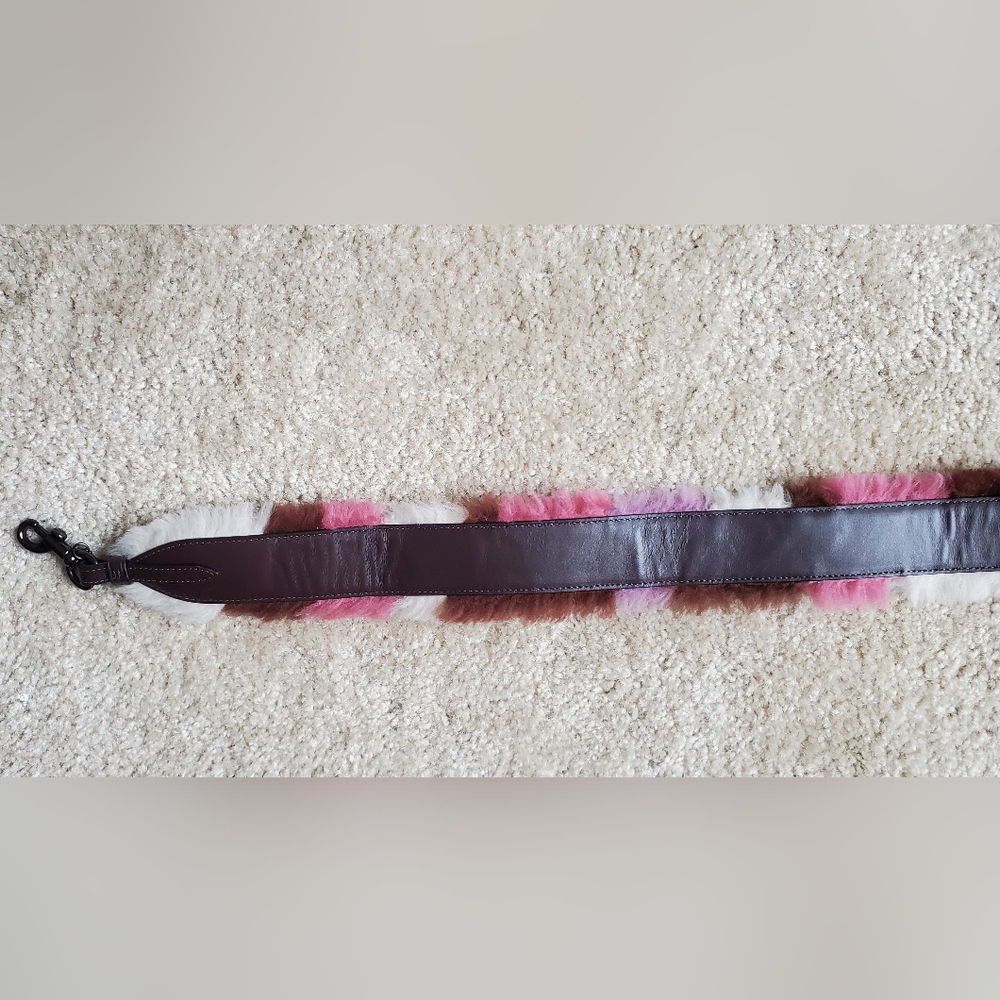 Coach Multicolor Shearling Strap - Picture 5 of 11